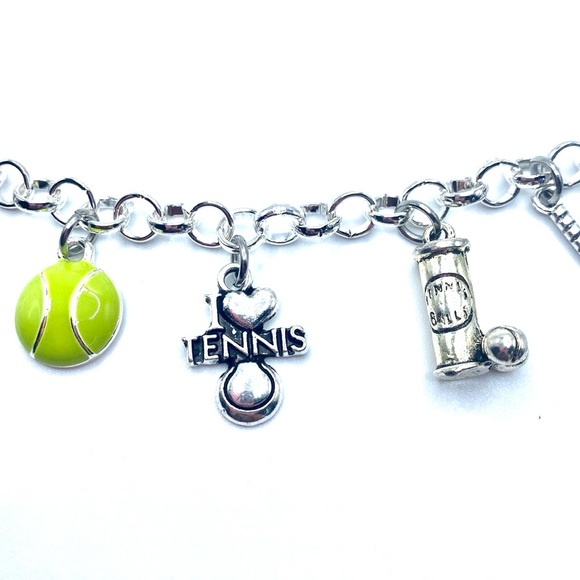 Tennis Charm Bracelet - Picture 5 of 9